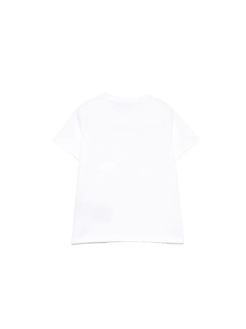 T-shirt, bambina, logata. BALMAIN | BZ8I81 Z3672100OR